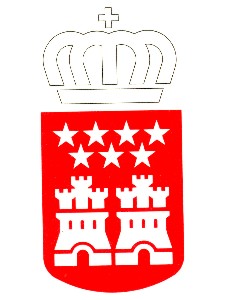 Fondo rojo carmesí.